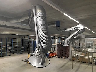 LGF-afzuigarm diameter 200mm